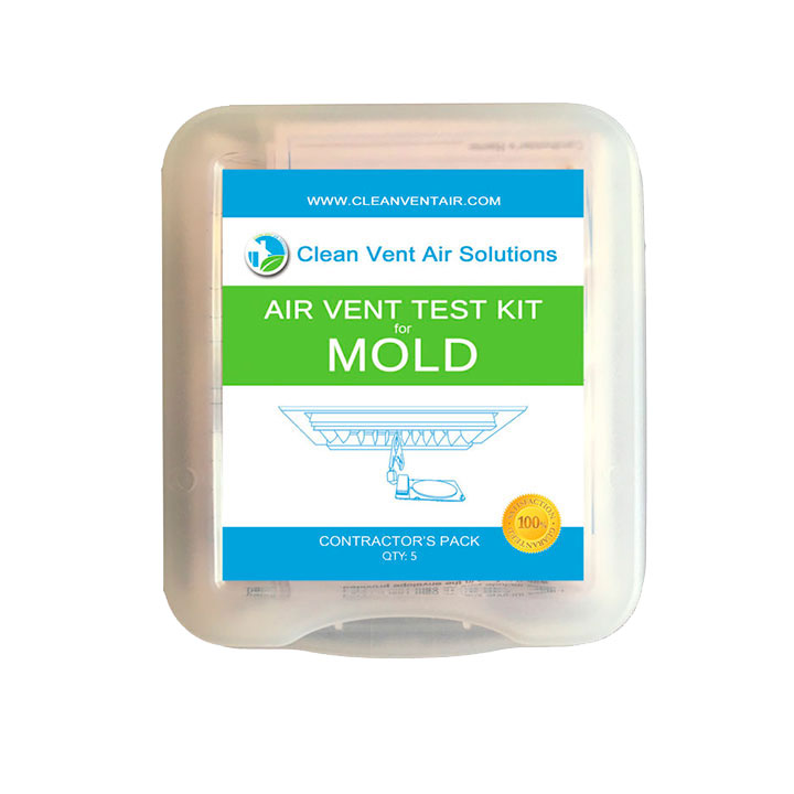 DIY HVAC Mold Test Kit - Test Results In 48-72 Hours - 5 Pack - Clean Vent  Air Mold Test Kit